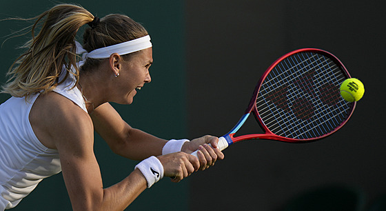 Marie Bouzková v prvním kole Wimbledonu