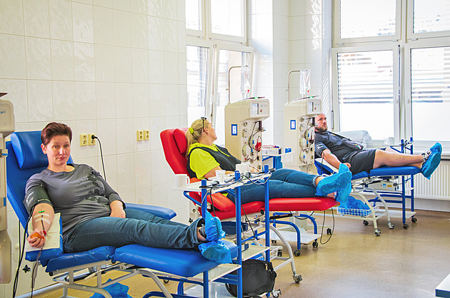 Transfuzní oddlení karlovarské nemocnice
