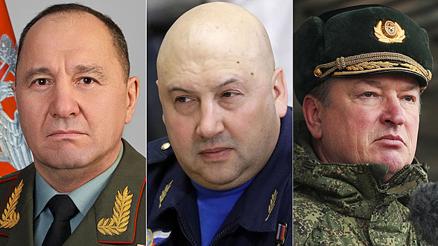 Židko, Surovikin, Lapin. Kdo jsou lidé, kteří velí ruským vojákům na Ukrajině