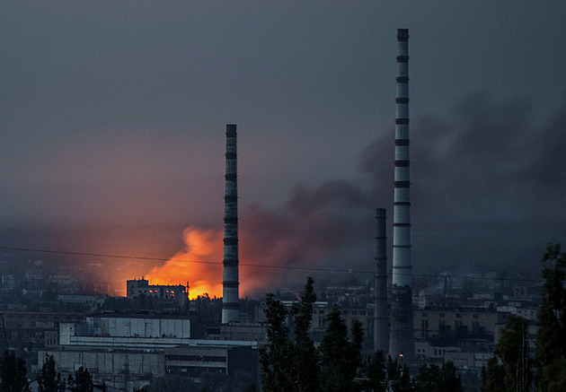 Ukrajina hlásí úspěšné použití střel Harpoon, ruské síly zasáhly továrnu Azot