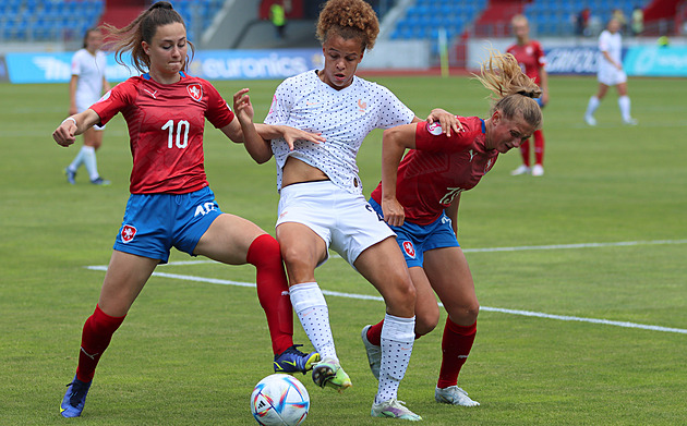 Mladé fotbalistky vstoupily do domácího Eura prohrou 0:3 s Francií