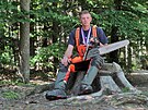 Marek Knotek, d�evorubec karlovarsk�ch l�ze�sk�ch les�, zaznamenal velk�...