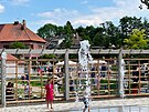 Kumpánova zahrada ve Slaném pivítala první návtvníky. (11. ervna 2022)