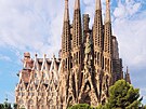 Piblin tak by ml po dokonení vypadat chrám Sagrada Familia v Barcelon,...