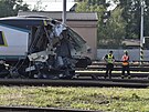 Pendolino se v Bohumín srazilo s posunovaným vlakem. (27. ervna 2022)
