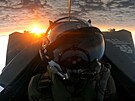 Mise eských letc v Pobaltí z kokpitu stroje Gripen