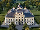 Barokní zámek Kravae na Opavsku