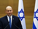Izraelský premiér Naftali Bennett (20. ervna 2022)
