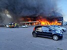 Ruská armáda zaútoila na obchodní centrum v ukrajinském Kremenuku. (27....