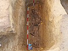 Archeologov odhalili pod Plavskmi vrchy zachovalou kostru vlenka...