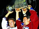 2001 / Colorado Avalanche: Martin koula a Milan Hejduk