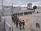Výcvikové stedisko pro mstský boj. Izraeltí vojáci mu íkají Minigaza. (22....