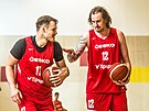 Jaromír Bohaík (vlevo) a Ondej Balvín na tréninku