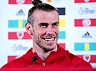 Gareth Bale na snímku z ervna 2022.