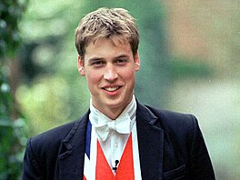 Princ William jako student Eton College (2000)