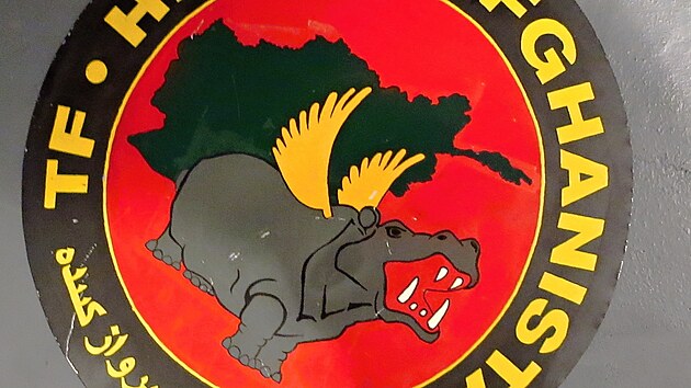 Znak Task Force Hippo, české vrtulníkové jednotky v Afghánistánu
