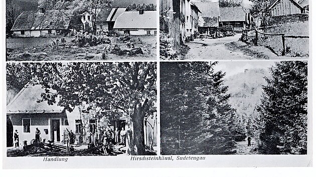 Herštejnské chalupy (Hersteiner Häuseln) bývaly malou obcí, mezi válkami tam žilo asi 250 lidí. Dnes v místě zaniklého sídla roste les.