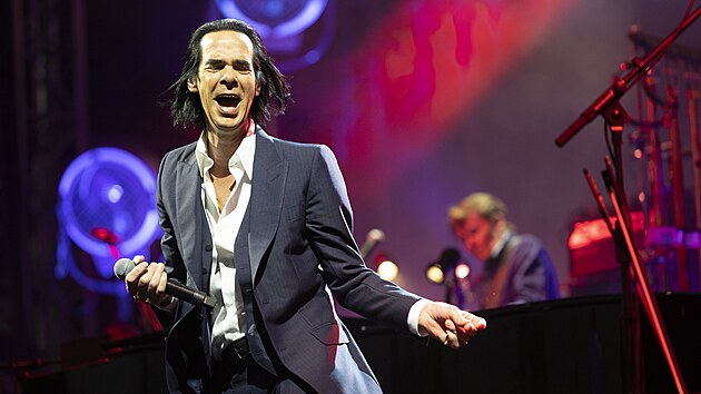 Nick Cave na festivalu Metronome Prague, 23. června 2022