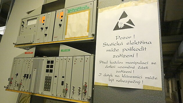 Vnitřní prostory vojenského bunkru v Přáslavicích u Olomouce, které budou od...