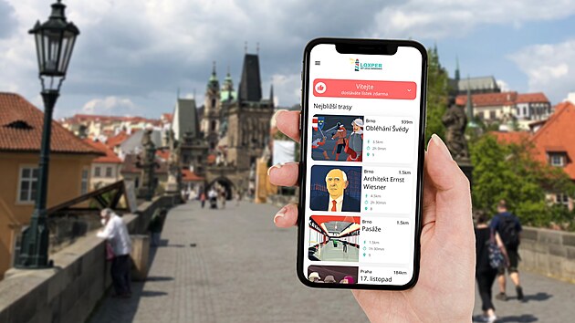 S aplikací Loxper mete vyrazit na výlet.