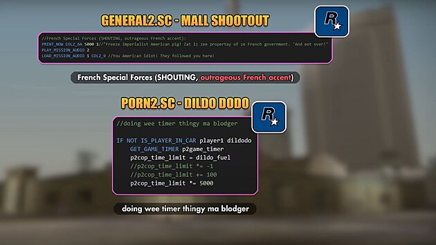 Z�b�ry z vyst�i�en� mise Movie Demo z remasterovan�ho GTA Vice City