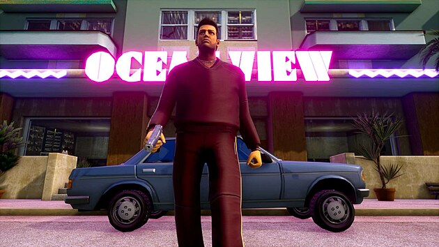 Zbry z vystien mise Movie Demo z remasterovanho GTA Vice City