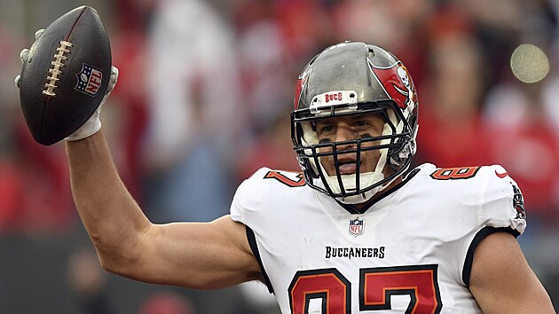 Rob Gronkowski jako hr Tampa Bay Buccaneers