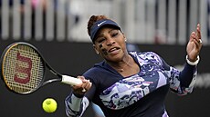 Serena Williamsová na turnaji v Eastbourne