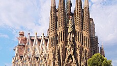Piblin tak by ml po dokonení vypadat chrám Sagrada Familia v Barcelon,...