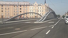 V Olomouci bude uveden do provozu most přezdívaný Rejnok.