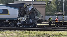 Pendolino se v Bohumíně srazilo s posunovaným vlakem. (27. června 2022)