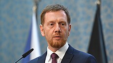 Premiér Petr Fiala (ODS) pijal saského premiéra Michaela Kretschmera, 27....