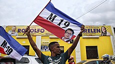 Kolumbie slaví prezidentské vít�zství Gustava Petra, bývalého starosty Bogoty a...