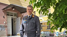Velitel finských obranných sil generál Timo Kivinen (62) pózuje před hlavním...
