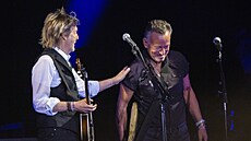 Paul McCartney a Bruce Springsteen na Glastonbury