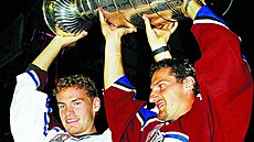 2001 /  Colorado Avalanche: Martin Škoula a Milan Hejduk