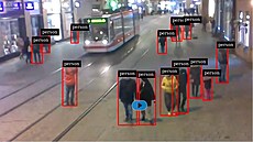 Um�lá inteligence vyhodnocuje nap�íklad pohyb chodc� v daném míst�