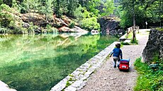 Parque naturel Sierra de la Cazorla (panlsko) a okolní hory zastávka u Charco...