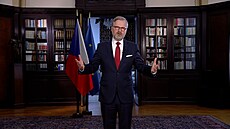 Premiér Petr Fiala při svém projevu k národu | na serveru Lidovky.cz | aktuální zprávy
