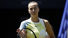 Petra Kvitová na turnaji v Eastbourne