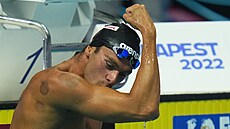 Gregorio Paltrinieri na mistrovství svta v plavání v Budapeti