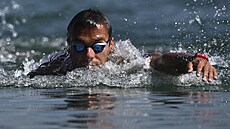Italský plavec Gregorio Paltrinieri na mistrovství světa v Budapešti