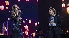 Charlotte Ella Gottová a Dara Rolins na koncert Pocta Karlu Gottovi (Praha,...