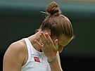 Zklamaná eská tenistka Karolína Plíková
