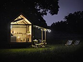 Nestandardní ubytování v Hluboké nad Vltavou