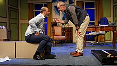 Petr Rychlý a Lubo Veselý v pedstavení S pravdou ven