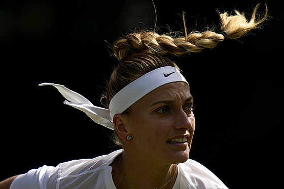 Petra Kvitová ve 3. kole Wimbledonu.