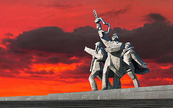 Památník na po�est vít�zství sov�tské armády ve druhé sv�tové válce, Riga (2....