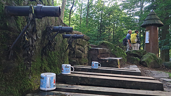 Prameny a studánky bývají oblíbeným výletním místem, osvení jejich vodou se te ale turisté leckdy nedokají. (ilustraní snímek)