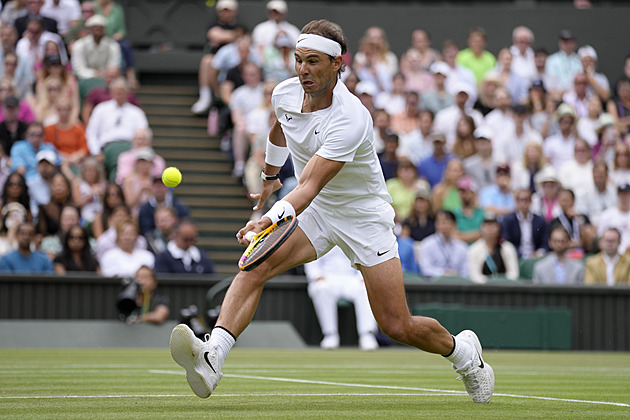 Nadal v pěti setech vydřel postup do semifinále Wimbledonu, čeká ho Kyrgios